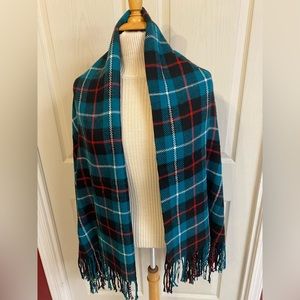 Blanket Scarf Women - Winter Plaid Shawl